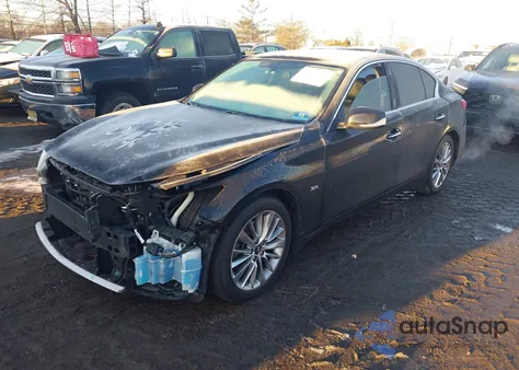 2018 Infiniti Q50 3.0T Luxe from USA, damaged, VIN JN1EV7AR9JM435741